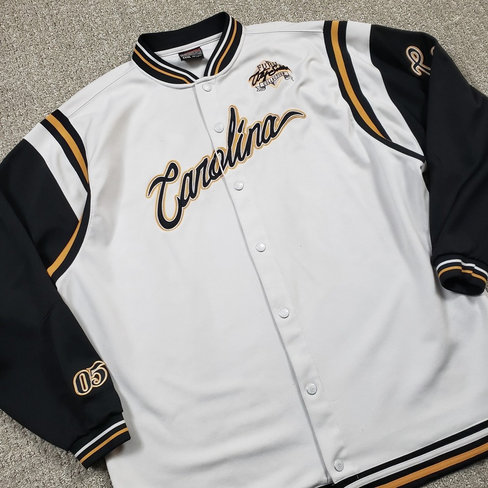 Vintage FUBU Jacket Mens 3XL City Series Collection Carolina Warm up 2000s Y2k